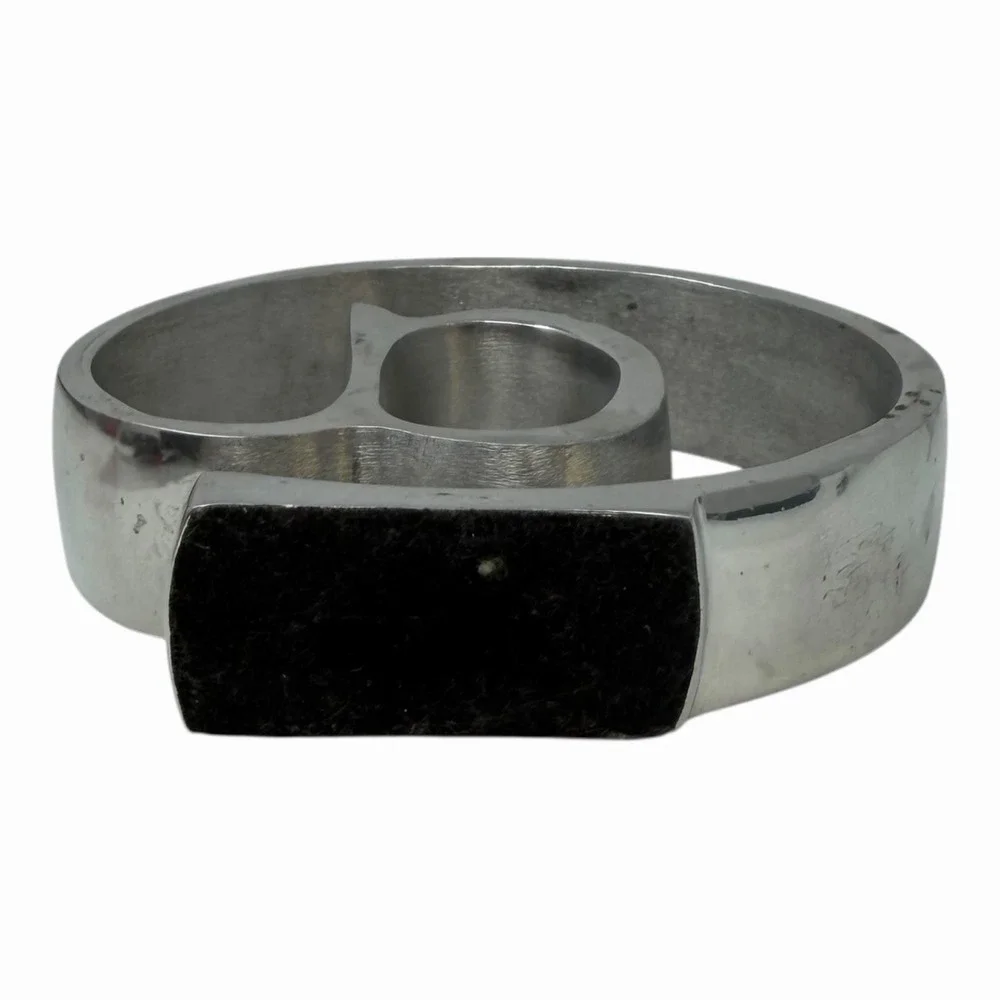 Metal At Sign - Paper Weight - Silver - @ -‎ 3.25 x 3.25